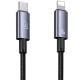 Kabel USB Typ C - Lightning USAMS US-SJ679 30W 0,25m Grey