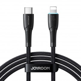 Kabel USB Typ C - Lightning Joyroom 30W 1m SA32-CL3 Black