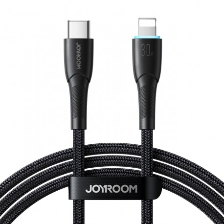 Kabel USB Typ C - Lightning Joyroom 30W 1m SA32-CL3 Black
