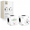 Listwa zasilająca Tech-Protect PCL3X4 Power Socket 2xUSB-A, 2xUSB-C, 3xAC White