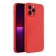 Etui Silicone Mag Cover do iPhone 13 Pro Max MagSafe Red