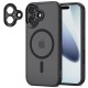 Etui Tech-Protect do iPhone 17 MagSafe MagCam Matte Black