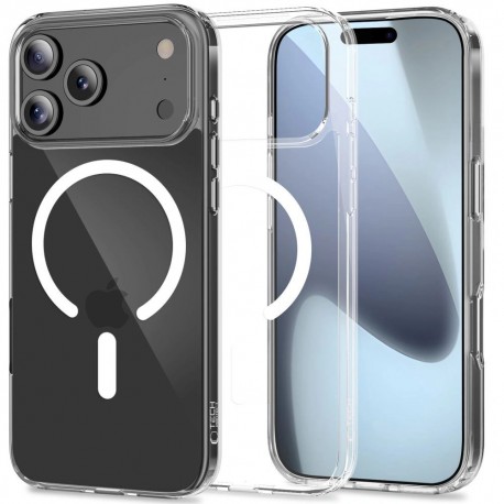Etui Tech-Protect do iPhone 17 Pro MagSafe Flexair Hybrid Clear