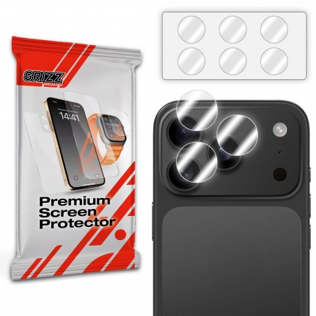 2x Szkło na aparat do iPhone 17 Pro Grizz HybridGlass
