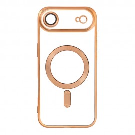 Etui Electro Mag Cover do iPhone 17 Air MagSafe Gold