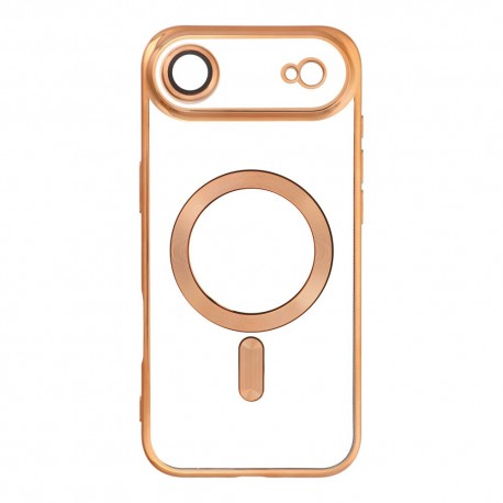 Etui Electro Mag Cover do iPhone 17 Air MagSafe Gold