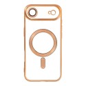 Etui Electro Mag Cover do iPhone 17 Air MagSafe Gold