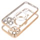 Etui Electro Mag Cover do iPhone 17 Air MagSafe Gold