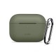 Etui Tech-Protect do Słuchawek Airpods Pro 3 Silicone Hook Olive Green