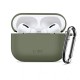 Etui Tech-Protect do Słuchawek Airpods Pro 3 Silicone Hook Olive Green