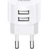 Ładowarka sieciowa USAMS T20 2xUSB 2,1A White