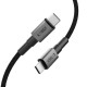 Kabel USB Typ C - USB Typ C Tech-Protect Ultraboost DNA PD100W/5A 300cm Iron Grey