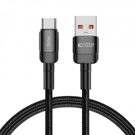 Kabel USB Typ C Tech-Protect 100W 5A 100cm Black