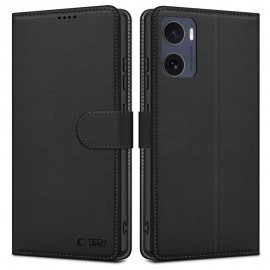 Etui Tech-Protect Book do Motorola Moto E15 / G05 Wallet Black