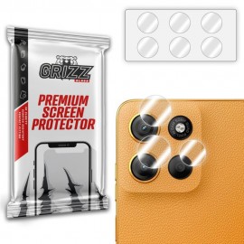 2x Szkło na aparat do Motorola Moto G15 Grizz HybridGlass