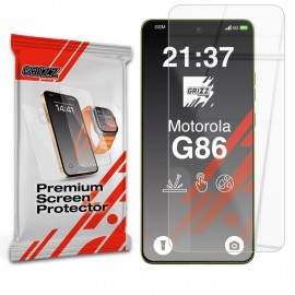 Szkło Hybrydowe Nano Glass do Motorola Moto G86 Grizz