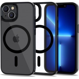 Etui Tech-Protect do iPhone 14 Magsafe Magmat Black/Clear