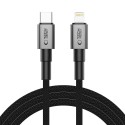 Kabel USB Typ C - Lightning Tech-Protect PD27W/3A 200cm Black