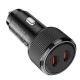 Ładowarka Samochodowa Hoco 2 x USB C QC PD 50W NZ14B Black