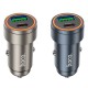 Ładowarka Samochodowa Hoco Z57A QC3.0 PD 3A 30W USB-A + USB-C