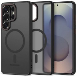 Etui Tech-Protect do Samsung Galaxy S26 Ultra MagSafe MagCam Matte Black/Red