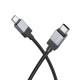 Kabel USB Typ C - USB Typ C Hoco PD 3A 60W X110 1m Black