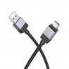 Kabel Micro USB Hoco 2,4A 1m X110 Black