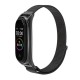 Pasek do Xiaomi Mi Band 5 / 6 / 7 Nylon Black