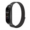 Pasek do Xiaomi Mi Band 5 / 6 / 7 Nylon Black