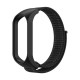 Pasek do Xiaomi Mi Band 5 / 6 / 7 Nylon Black