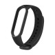 Pasek do Xiaomi Mi Band 5 / 6 / 7 Silikon Black