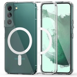 Etui Tech-Protect do Samsung Galaxy S22 MagSafe FlexAir Hybrid Clear