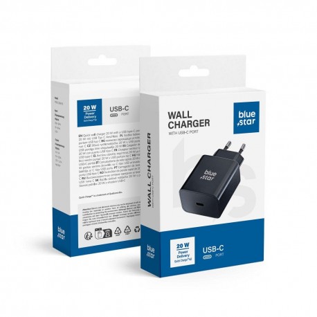 Ładowarka Sieciowa Blue Star USB C QC4.0 PD 3A 20W
