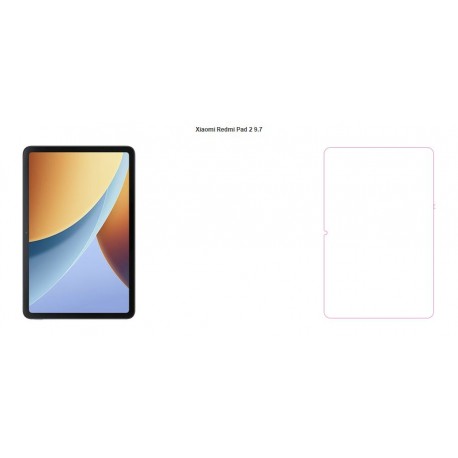 Folia Ochronna ZAGG Clear Protect do Xiaomi Redmi Pad 2 9,7