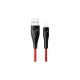 Kabel USB Lightning USAMS U41 1m 2A Fast Charging SJ391USB02 Red