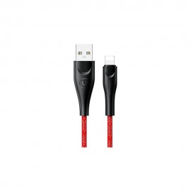 Kabel USB Lightning USAMS U41 1m 2A Fast Charging SJ391USB02 Red