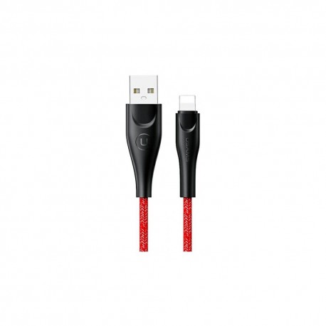 Kabel USB Lightning USAMS U41 1m 2A Fast Charging SJ391USB02 Red