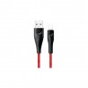 Kabel USB Lightning USAMS U41 1m 2A Fast Charging SJ391USB02 Red