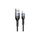 Kabel USB Lightning USAMS U55 1m 2A SJ391USB02 Black
