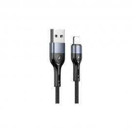Kabel USB Lightning USAMS U55 1m 2A SJ391USB02 Black