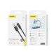 Kabel USB Typ C - Lightning Foneng XS07 2.4A 1m Black