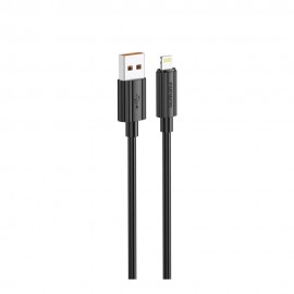 Kabel USB Typ C - Lightning Foneng XS07 2.4A 1m Black
