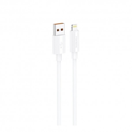 Kabel USB Typ C - Lightning Foneng XS07 2.4A 1m White