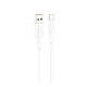 Kabel USB A do USB Typ C Foneng XS07 3A 1m White