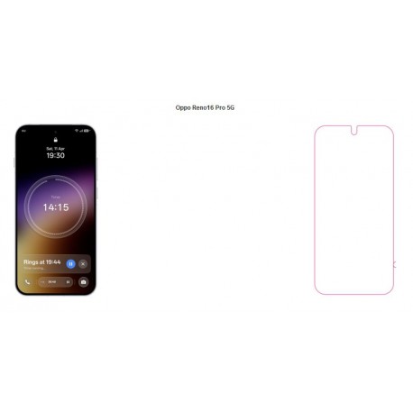 Folia Ochronna ZAGG Clear Protect do Oppo Reno16 Pro 5G