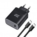 Szybka ładowarka sieciowa USB Typ C QC4.0 PD 3A 45W Blue Star + kabel Typ C