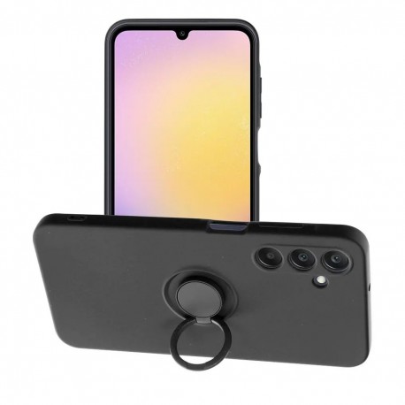 Etui Silicone Ring do Samsung Galaxy A25 5G Black