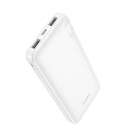 Bateria Zewnętrzna Power Bank Hoco 10000 mAh 2A J128 White