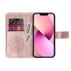 Etui Mezzo Book do Samsung Galaxy S25 FE Mandala Rose Gold