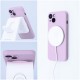 Etui Silicone Mag Cover do iPhone 15 Magsafe Pink